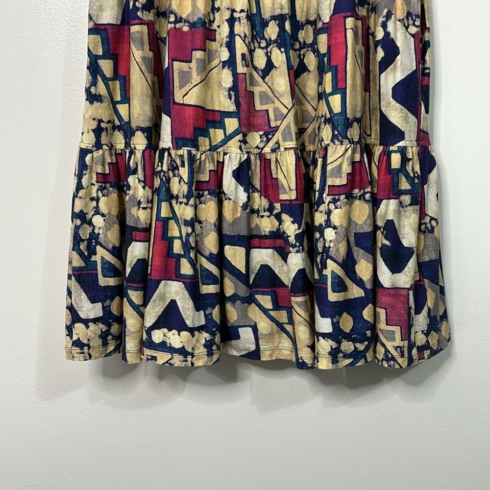 Peruvian Connection Abstract Multicolored Sleevel… - image 3